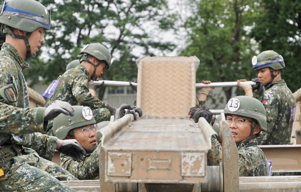 陸軍52工兵群戰工營基地普測　驗證訓練成效