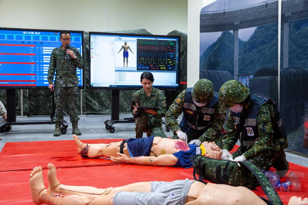 AI技術模擬戰場實境　培育優質救護人員　