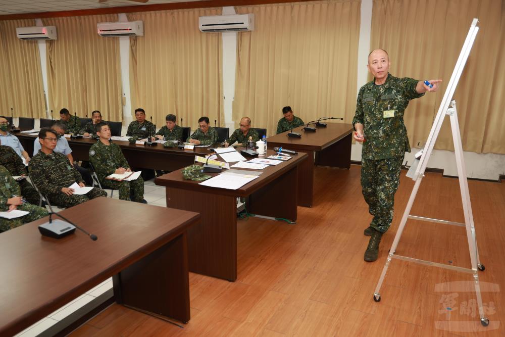 梅總長視導第一作戰區漢光演習整備　勉落實實戰化訓練目標