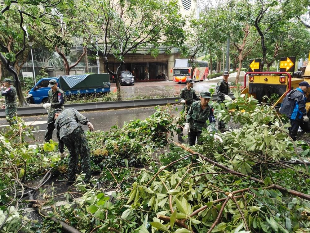 國軍協助北市災後復原　愛民助民守護家園