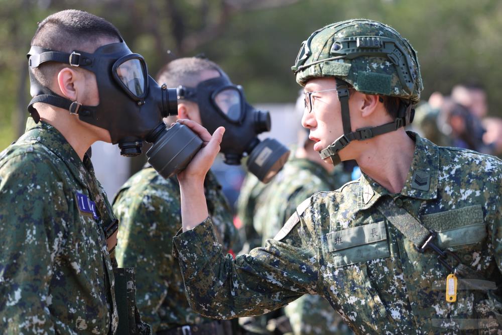 入伍訓化生放核訓練　役男強化戰場抗壓