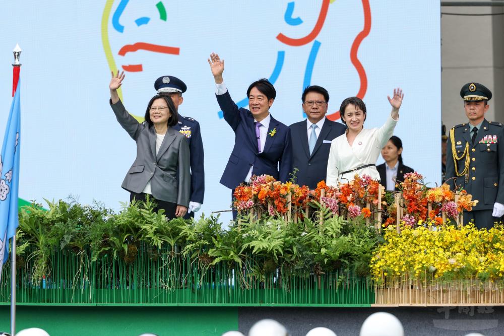 賴總統蕭副總統宣誓就職　友邦元首及國內外民眾同慶