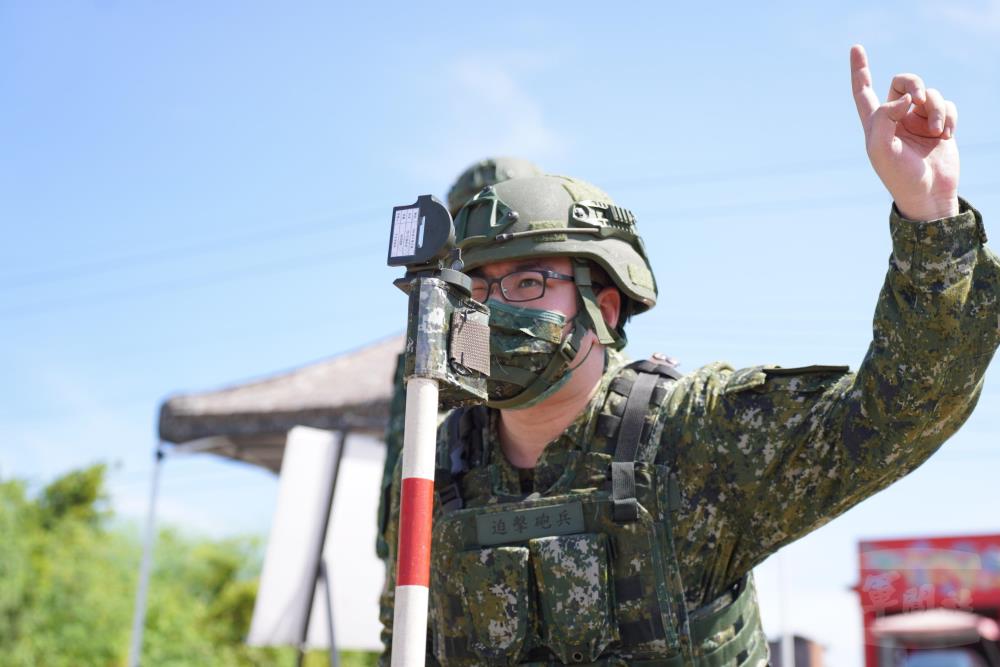 陸軍步兵第104旅「編制武器專長複訓」。（陸軍第十軍團提供）