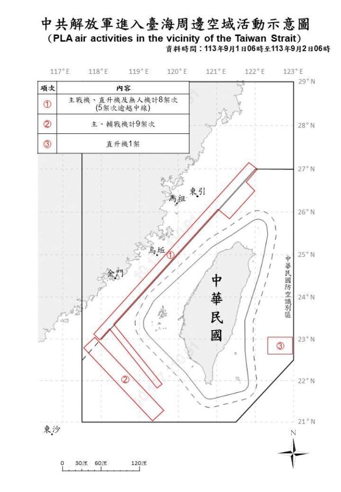 國防部今改版共機動態標示　嚴密監控確保國家安全