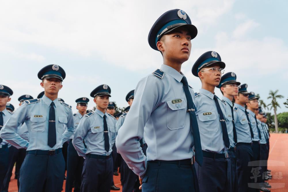 航空技術學院學生。（軍聞社記者呂尚俞攝）