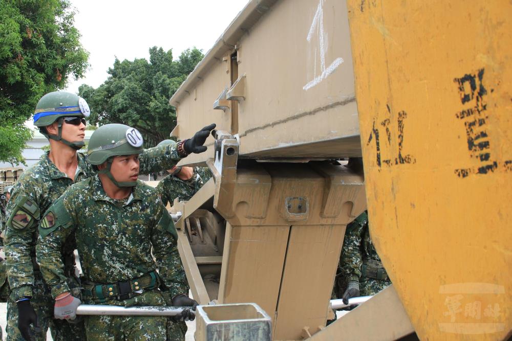 陸軍52工兵群基地普測　驗證訓練成效