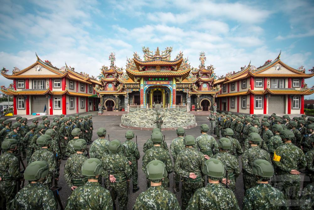 New recall training for 153rd Army Brigade staged in Yilan Recruits of call-up reported as ordered